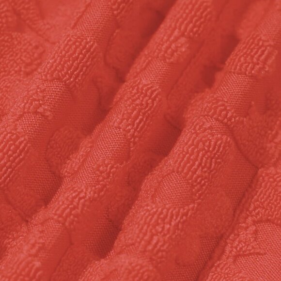 BERLOOK Red Floral Jacquar Tie Bikini Bottom ONLY 41 - Picture 8 of 9